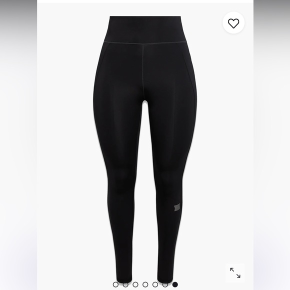 Savage X Fenty Platinum Grey Xssential Seamed Hoodie & Black Sky-Hi Leggings - Picture 12 of 14